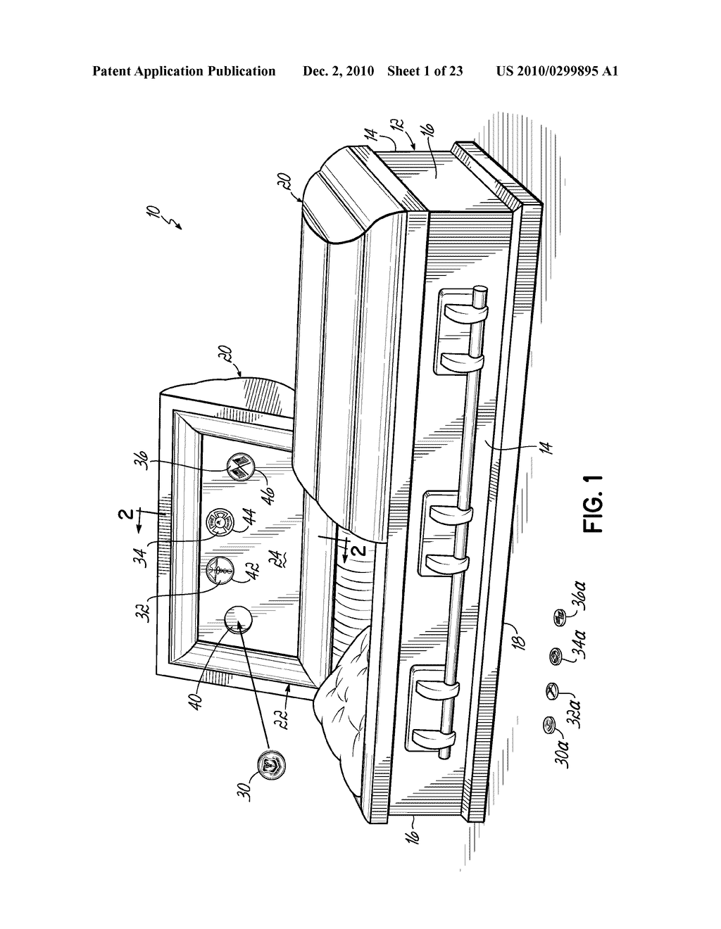 Memorialization Casket And Method - diagram, schematic, and image 02