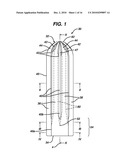 TAMPON FOR FEMININE HYGIENE AND PROCESS AND APPARATUS FOR MANUFACTURING THE SAME diagram and image