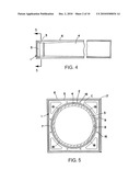 DUAL FUNCTION PACKING BRACKETS FOR TAPERED ARCHITECTURAL COLUMNS diagram and image