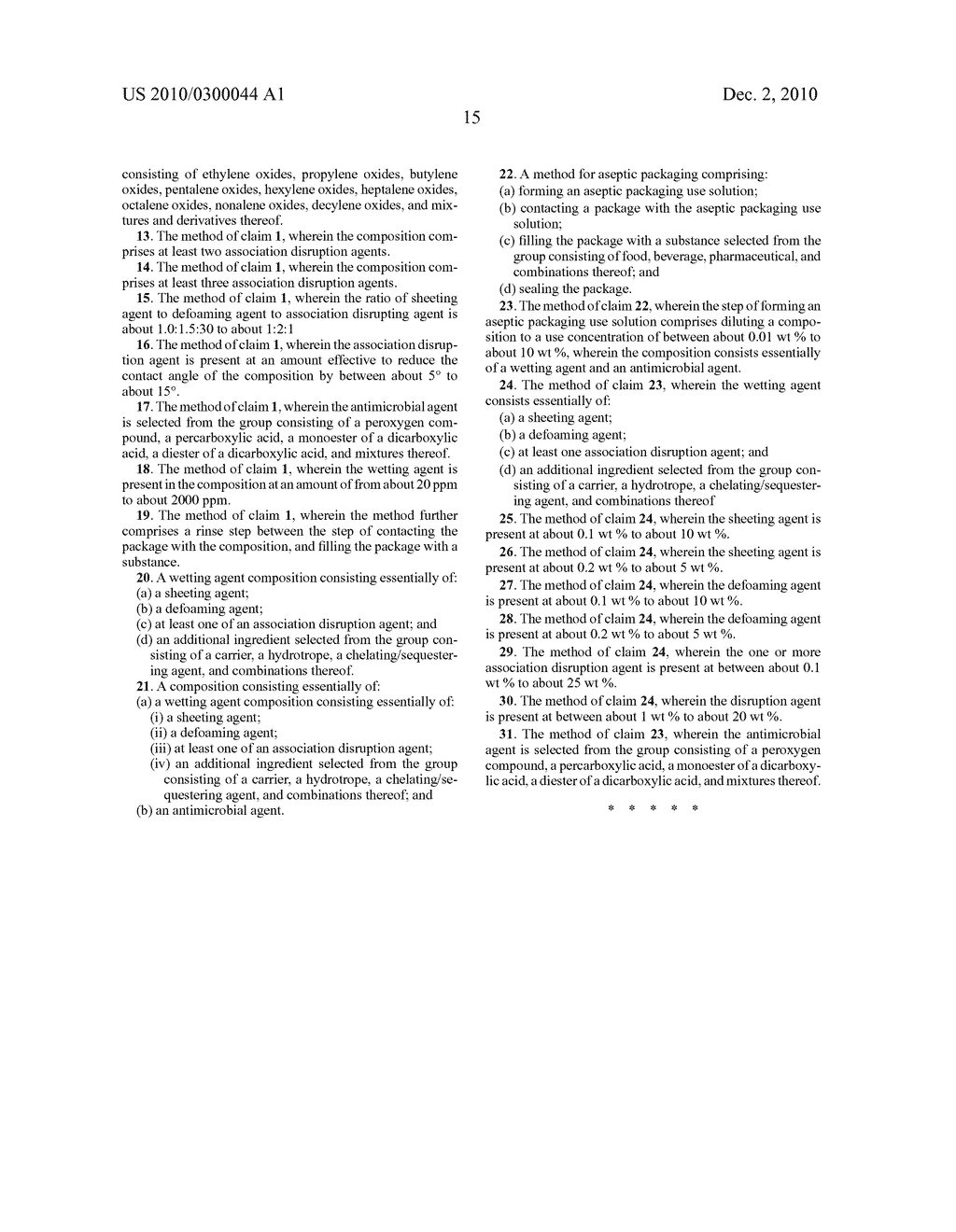 WETTING AGENTS FOR ASEPTIC FILLING - diagram, schematic, and image 25