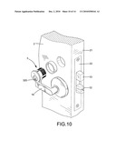 Keyed Cylinder Assembly for Door Lock diagram and image