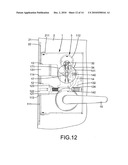 Keyed Cylinder Assembly for Door Lock diagram and image