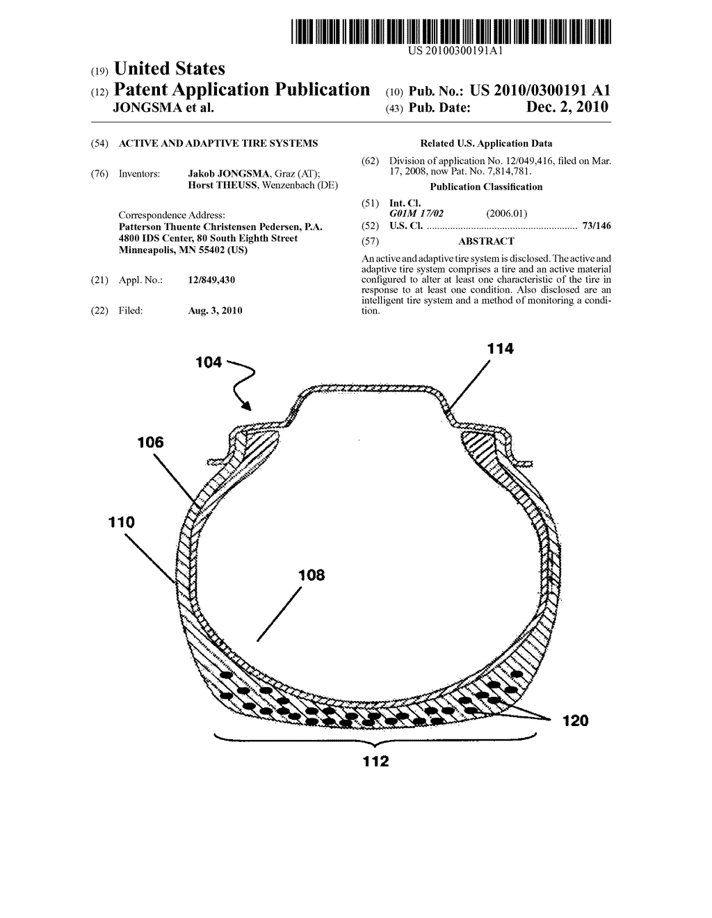 ACTIVE AND ADAPTIVE TIRE SYSTEMS - diagram, schematic, and image 01