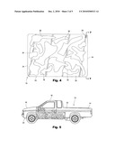 Camouflage paint stencils diagram and image