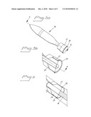 SHELL DESIGNED FOR SECURING IN A MORTAR AND MORTAR DESIGNED FOR SUCH A SHELL diagram and image