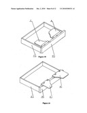 COMPUTER DESK WITH A DRAWER CONNECTED WITH ELBOW SUPPORT BOARDS diagram and image