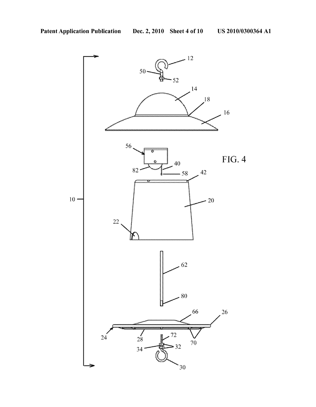 Bird Feeder with Retractable Feeder Body - diagram, schematic, and image 05