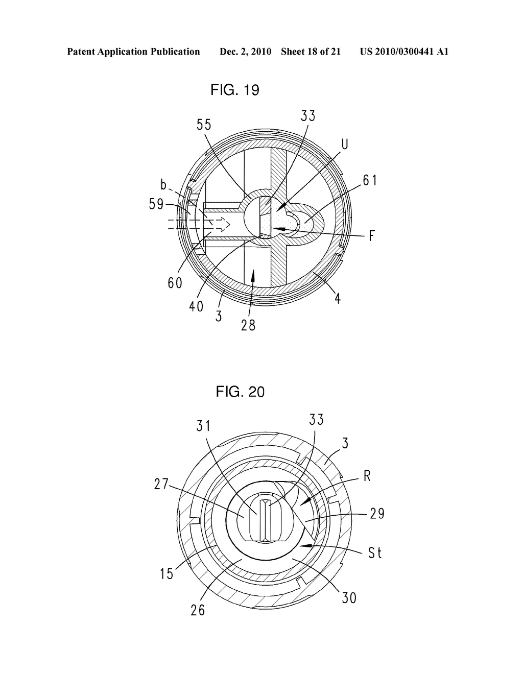 Metering Device for the Inhalation of a Pulverulent Substance - diagram, schematic, and image 19