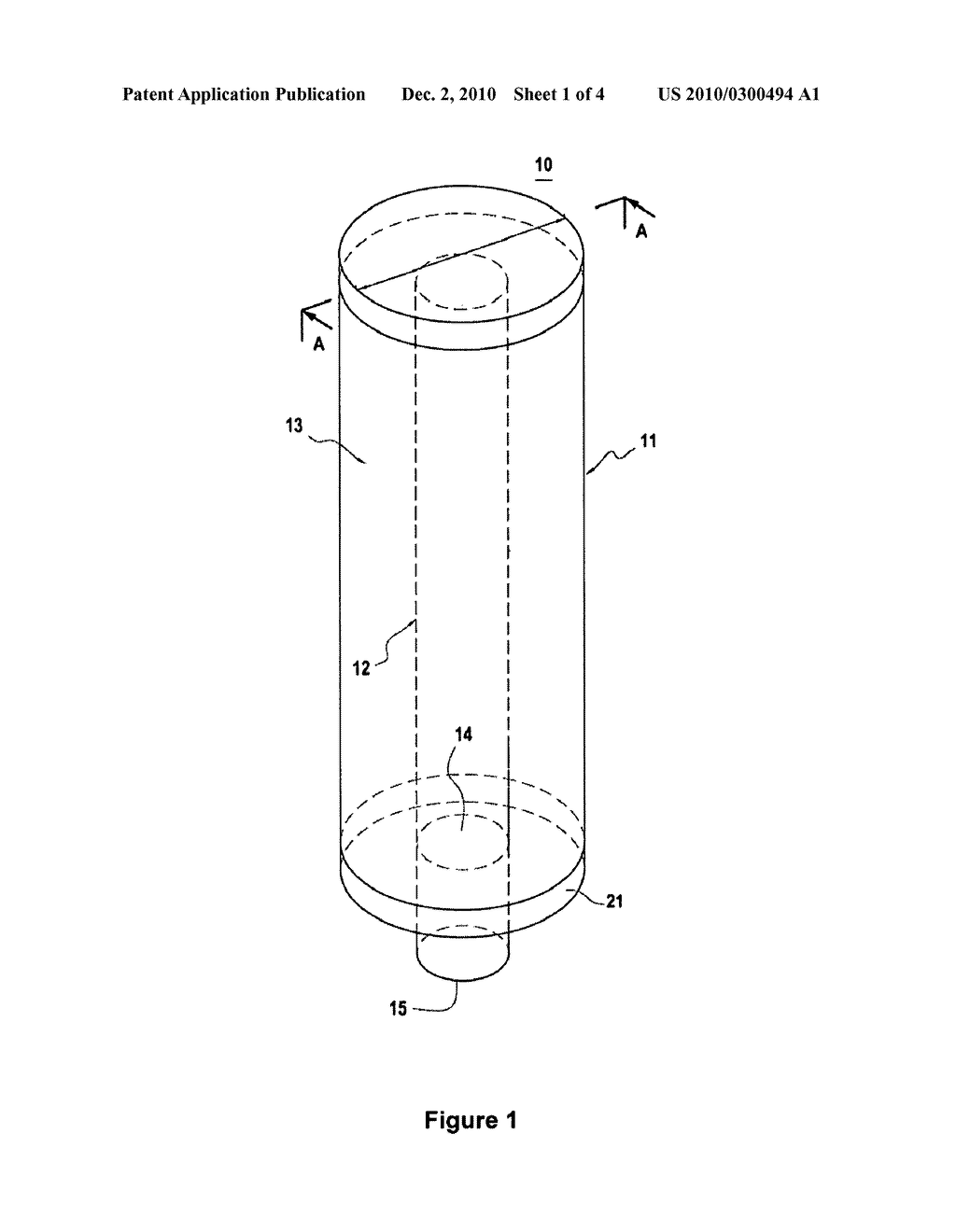 FILTER CARTRIDGE, AND DEVICE AND METHOD FOR CLEANING A FILTER CARTRIDGE - diagram, schematic, and image 02