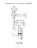 Hand held dual sided tape dispensing machine diagram and image