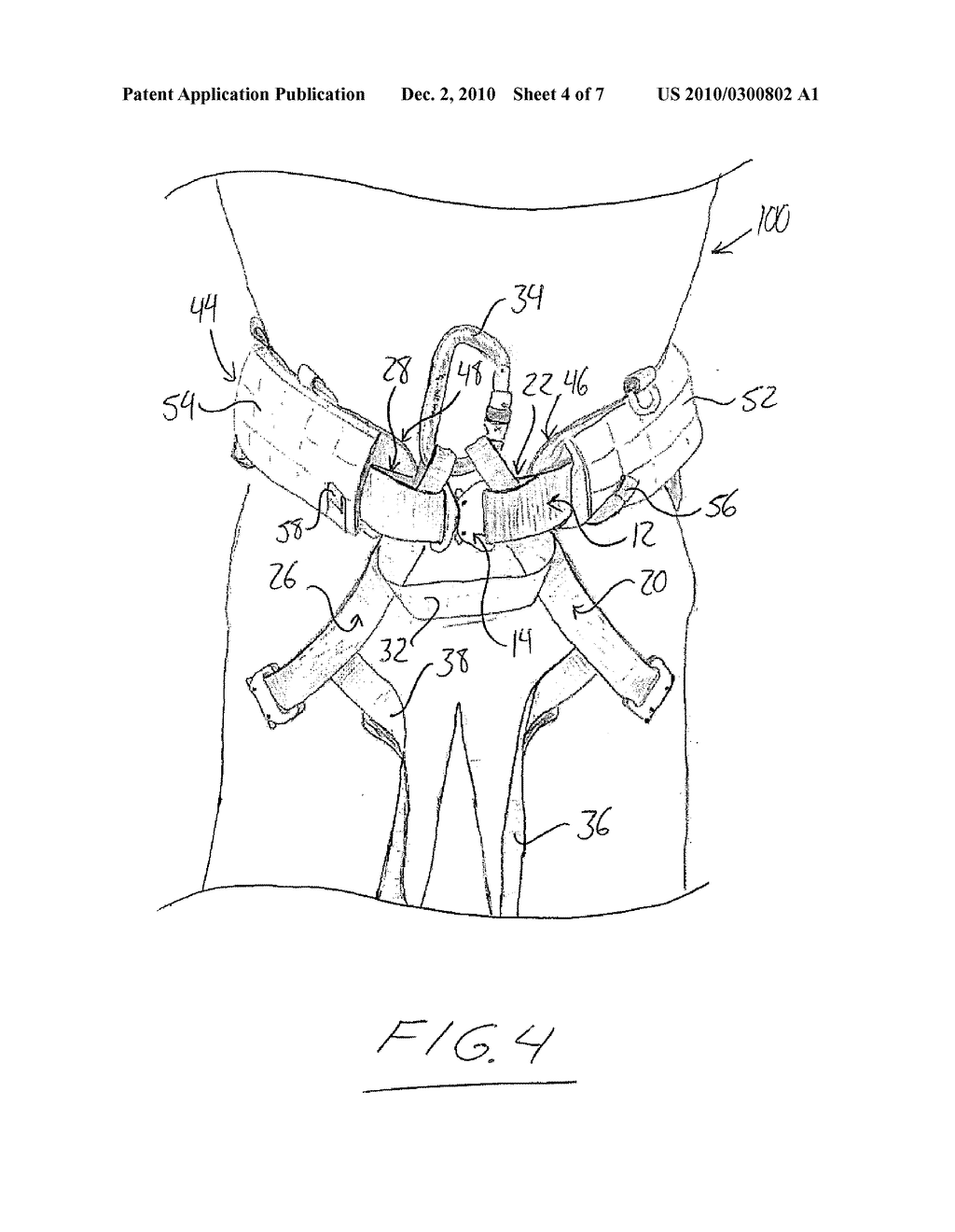 Single Waistband Belt System Convertible Between a Sit Harness and Quick Release Utility Belt - diagram, schematic, and image 05