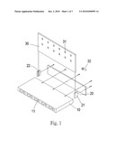 GOBLET HOLDER AND DECORATION PANEL diagram and image