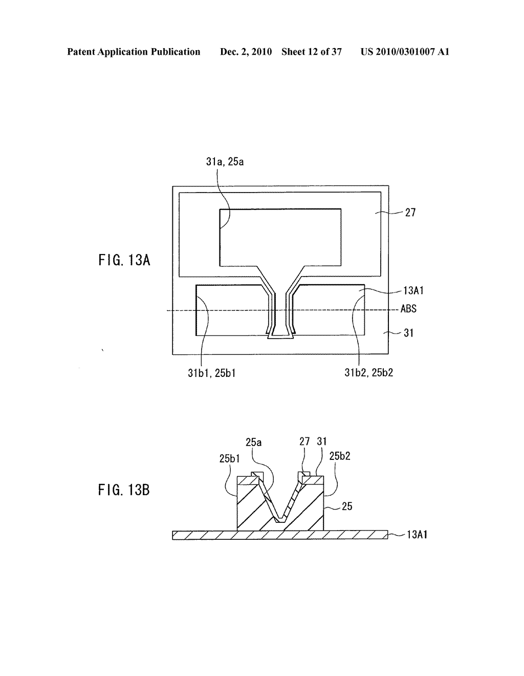 Method of manufacturing magnetic head for perpendicular magnetic recording including two side shields - diagram, schematic, and image 13