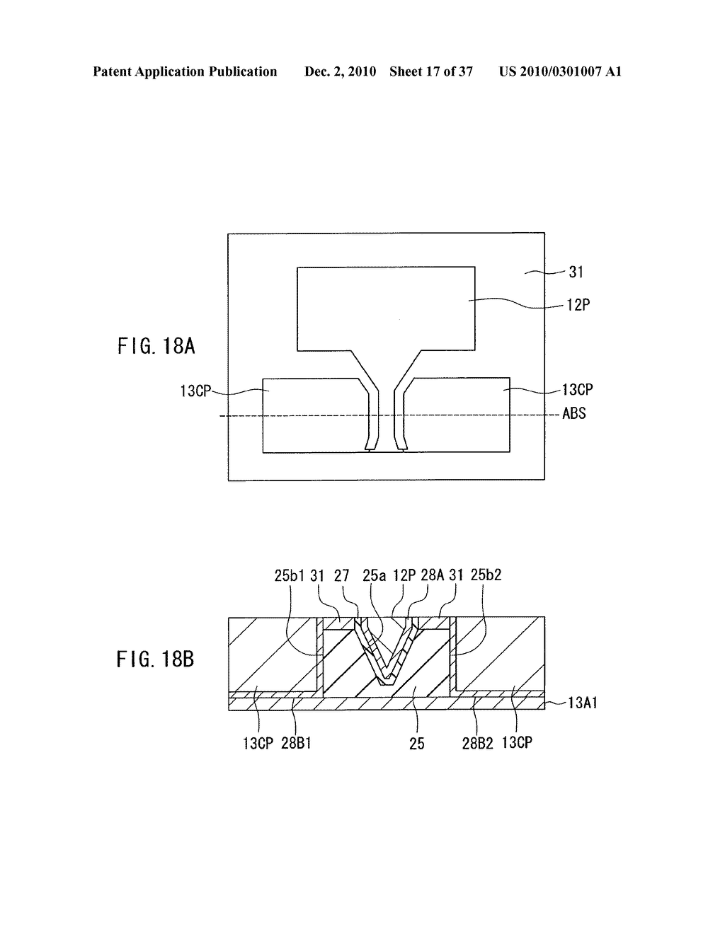 Method of manufacturing magnetic head for perpendicular magnetic recording including two side shields - diagram, schematic, and image 18