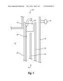 WAVE CHOKE DEVICE FOR A MICROWAVE OVEN DOOR diagram and image