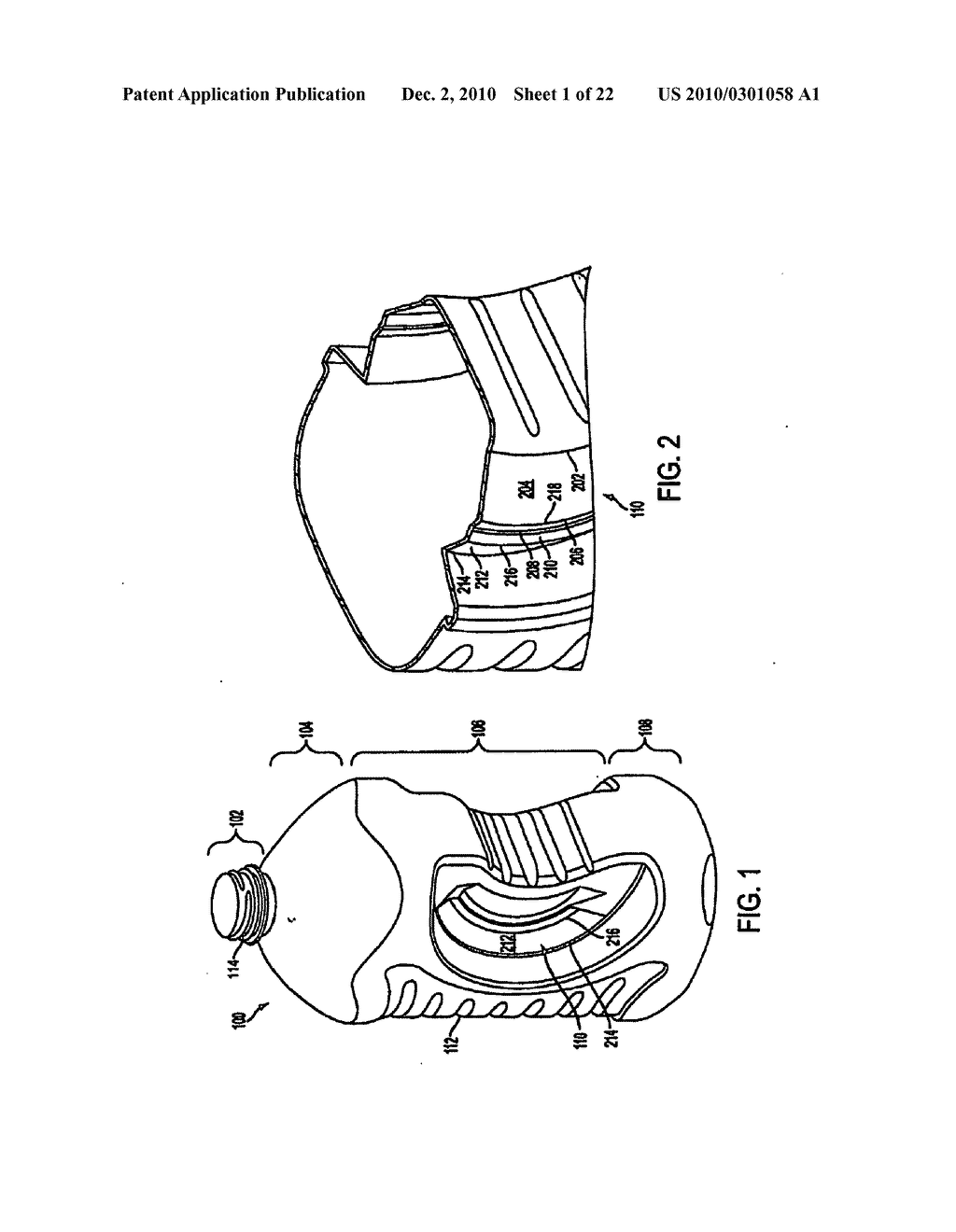 System and Method for Forming a Container Having a Grip Region - diagram, schematic, and image 02