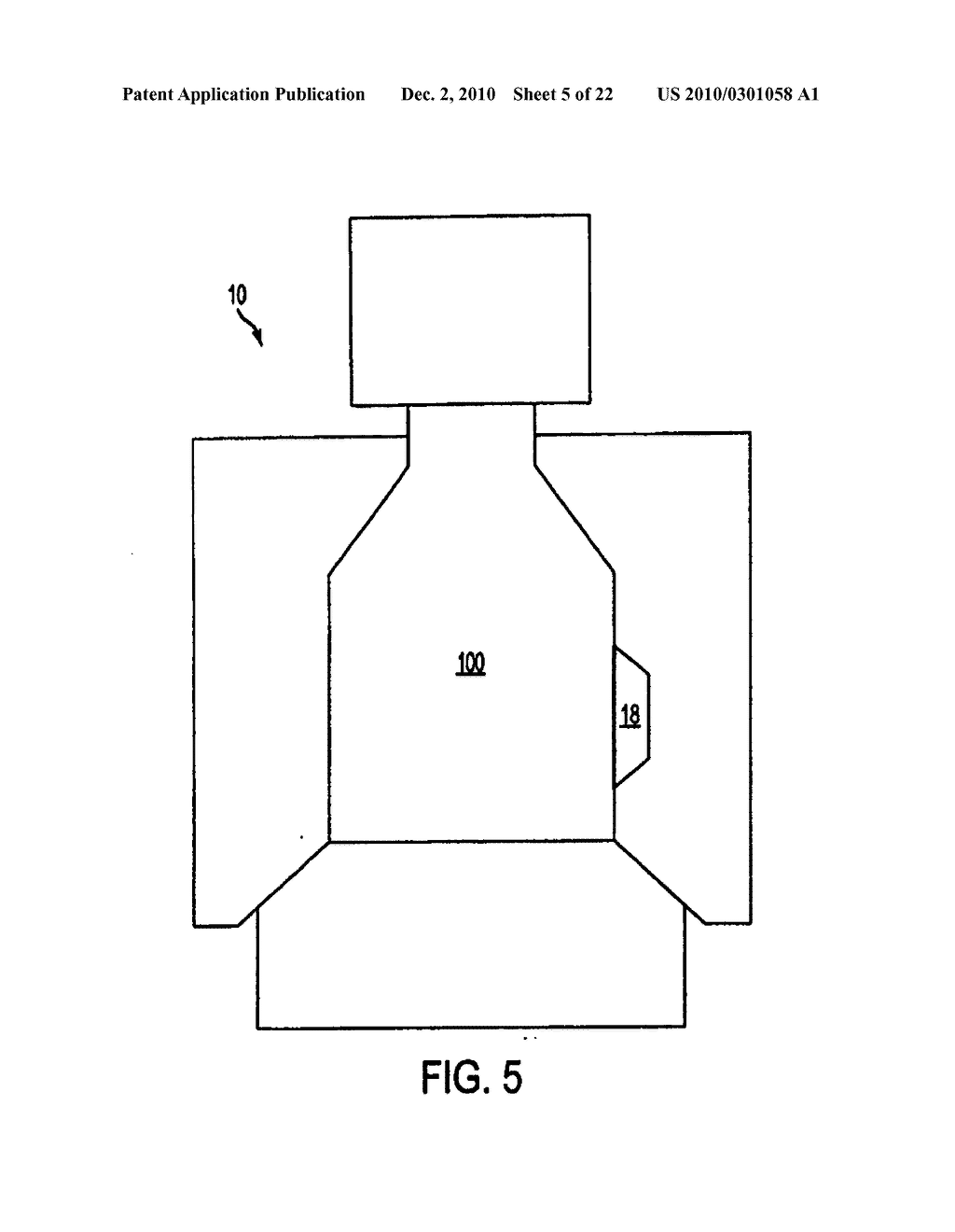 System and Method for Forming a Container Having a Grip Region - diagram, schematic, and image 06