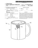 REUSABLE MUG COVER AND KITS AND METHODS RELATED THERETO diagram and image