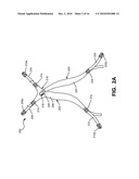 Golf Bag or Other Shoulder-Borne Device Having Double Strap to Single Strap Convertibility diagram and image