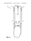 Golf Bag or Other Shoulder-Borne Device Having Double Strap to Single Strap Convertibility diagram and image