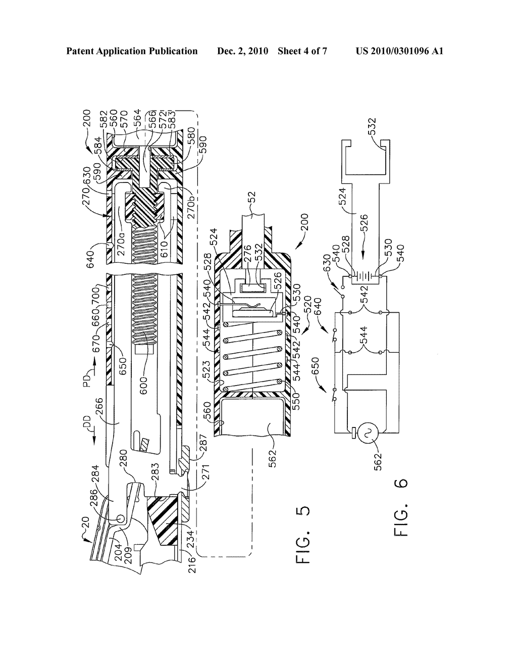 DISPOSABLE MOTOR-DRIVEN LOADING UNIT FOR USE WITH A SURGICAL CUTTING AND STAPLING APPARATUS - diagram, schematic, and image 05