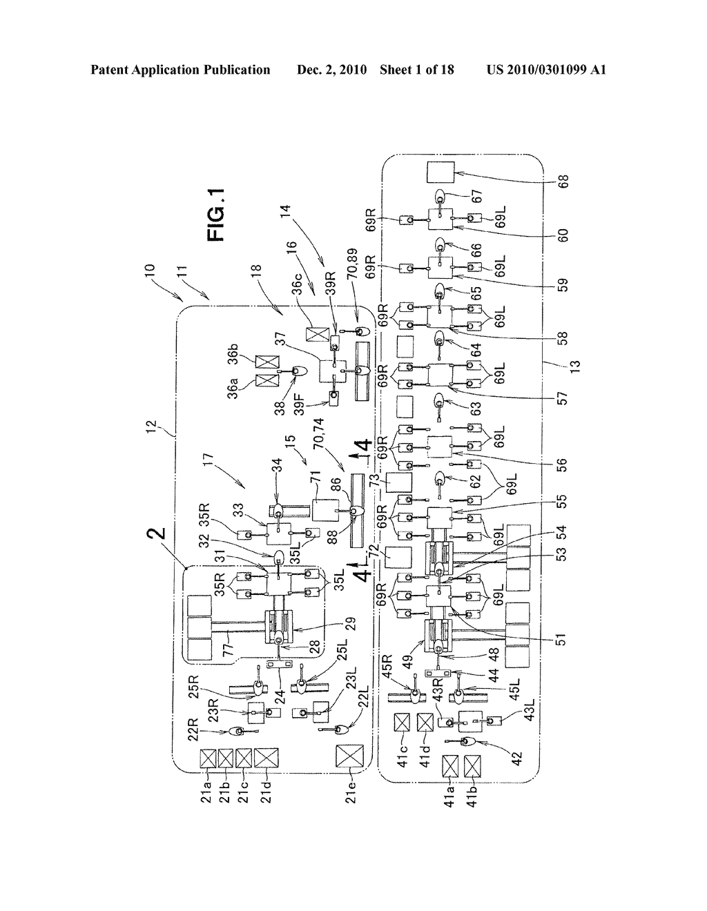 METHOD OF MANUFACTURING VEHICLE BODY AND WELDING FACILITY - diagram, schematic, and image 02