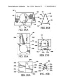 Container with flyer disc member diagram and image