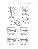 Container with flyer disc member diagram and image