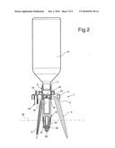 Drip irrigator for potted plants diagram and image