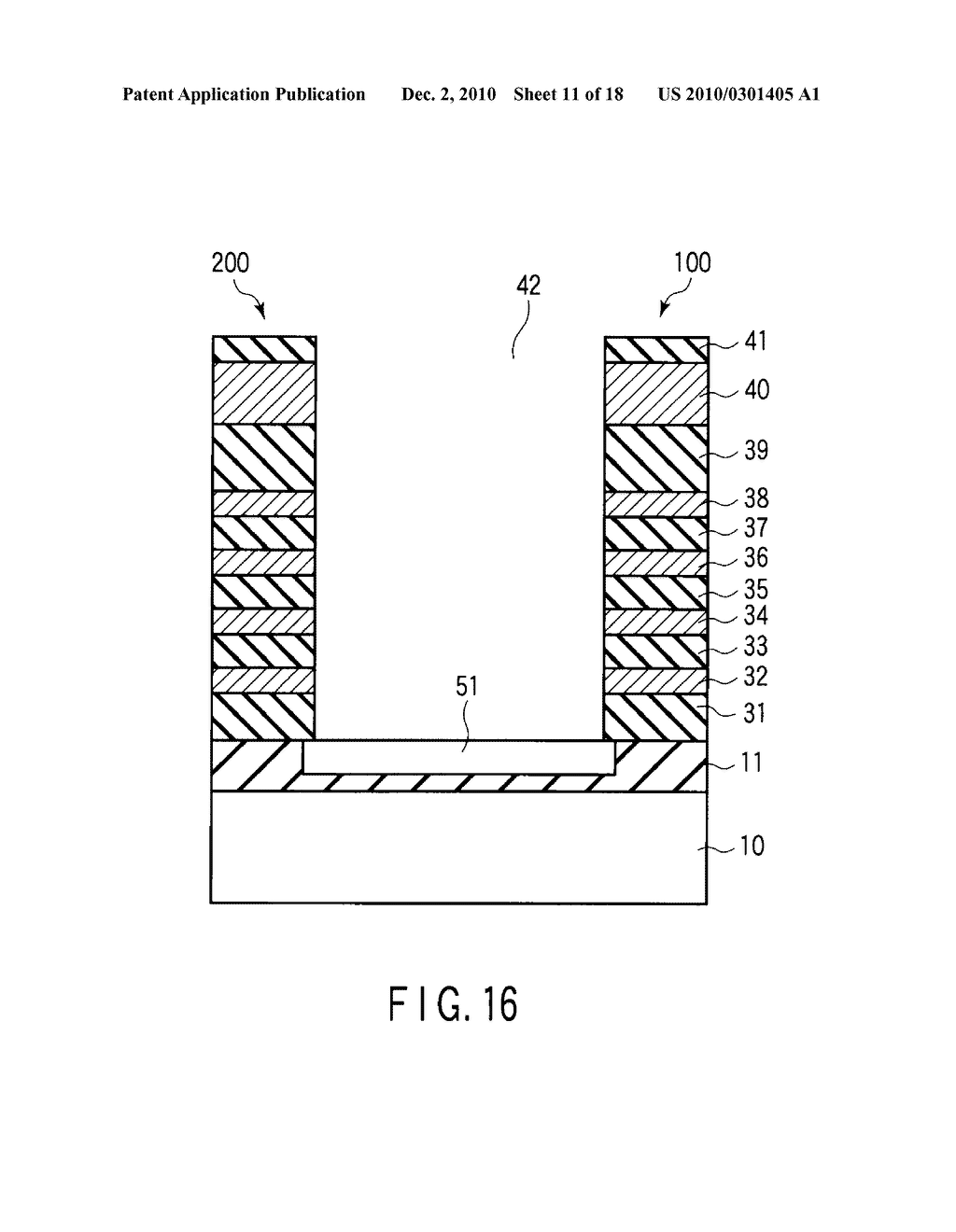 NONVOLATILE SEMICONDUCTOR MEMORY DEVICE AND MANUFACTURING METHOD THEREOF - diagram, schematic, and image 12