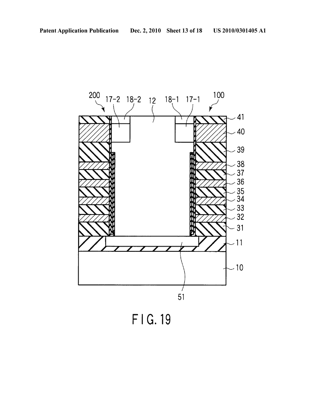 NONVOLATILE SEMICONDUCTOR MEMORY DEVICE AND MANUFACTURING METHOD THEREOF - diagram, schematic, and image 14