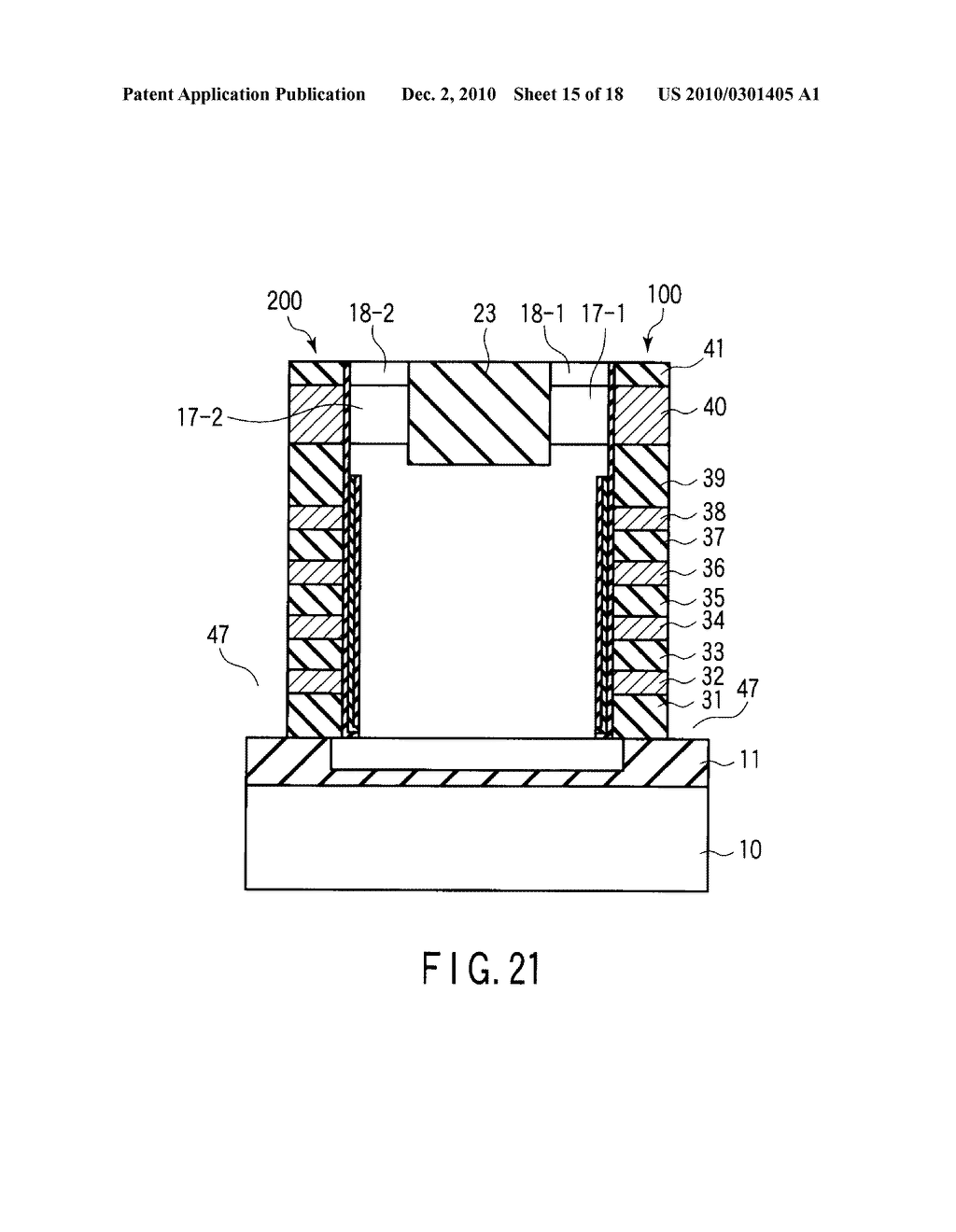 NONVOLATILE SEMICONDUCTOR MEMORY DEVICE AND MANUFACTURING METHOD THEREOF - diagram, schematic, and image 16