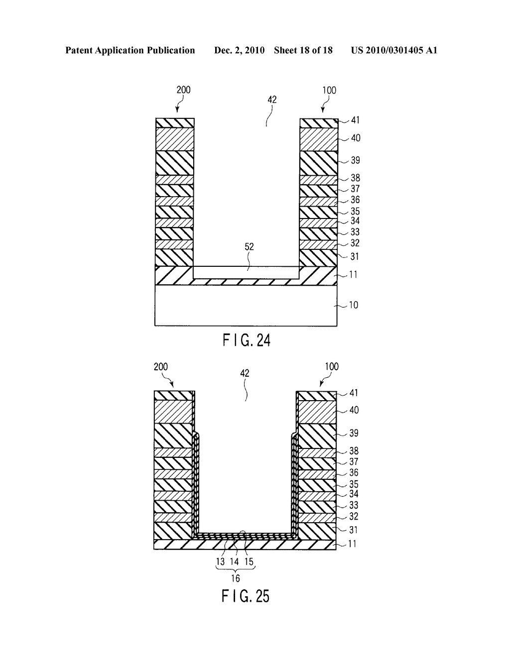 NONVOLATILE SEMICONDUCTOR MEMORY DEVICE AND MANUFACTURING METHOD THEREOF - diagram, schematic, and image 19