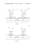 STRAIN ENHANCEMENT IN TRANSISTORS COMPRISING AN EMBEDDED STRAIN-INDUCING SEMICONDUCTOR ALLOY BY CREATING A PATTERNING NON-UNIFORMITY AT THE BOTTOM OF THE GATE ELECTRODE diagram and image