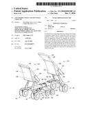 CONVERTIBLE SINGLE AND MULTI-SEAT STROLLER diagram and image