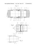 COUPLING FOR INTERCONNECTING AT LEAST TWO PIPES diagram and image