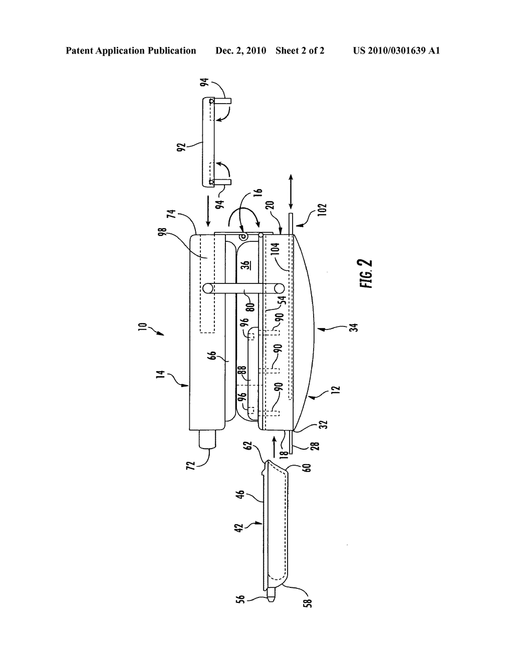 Combination bed seat and commode - diagram, schematic, and image 03