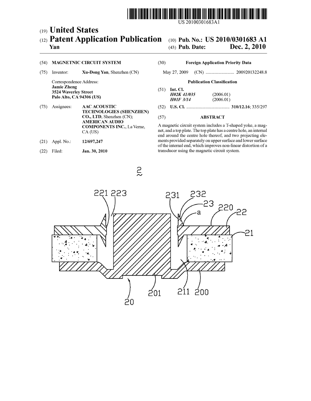 MAGNETNIC CIRCUIT SYSTEM - diagram, schematic, and image 01