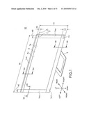 Cabinet and display apparatus diagram and image