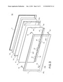 Cabinet and display apparatus diagram and image