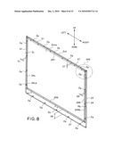 Cabinet and display apparatus diagram and image