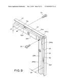 Cabinet and display apparatus diagram and image