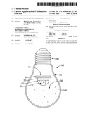 PHOSPHOR-CONTAINING LED LIGHT BULB diagram and image