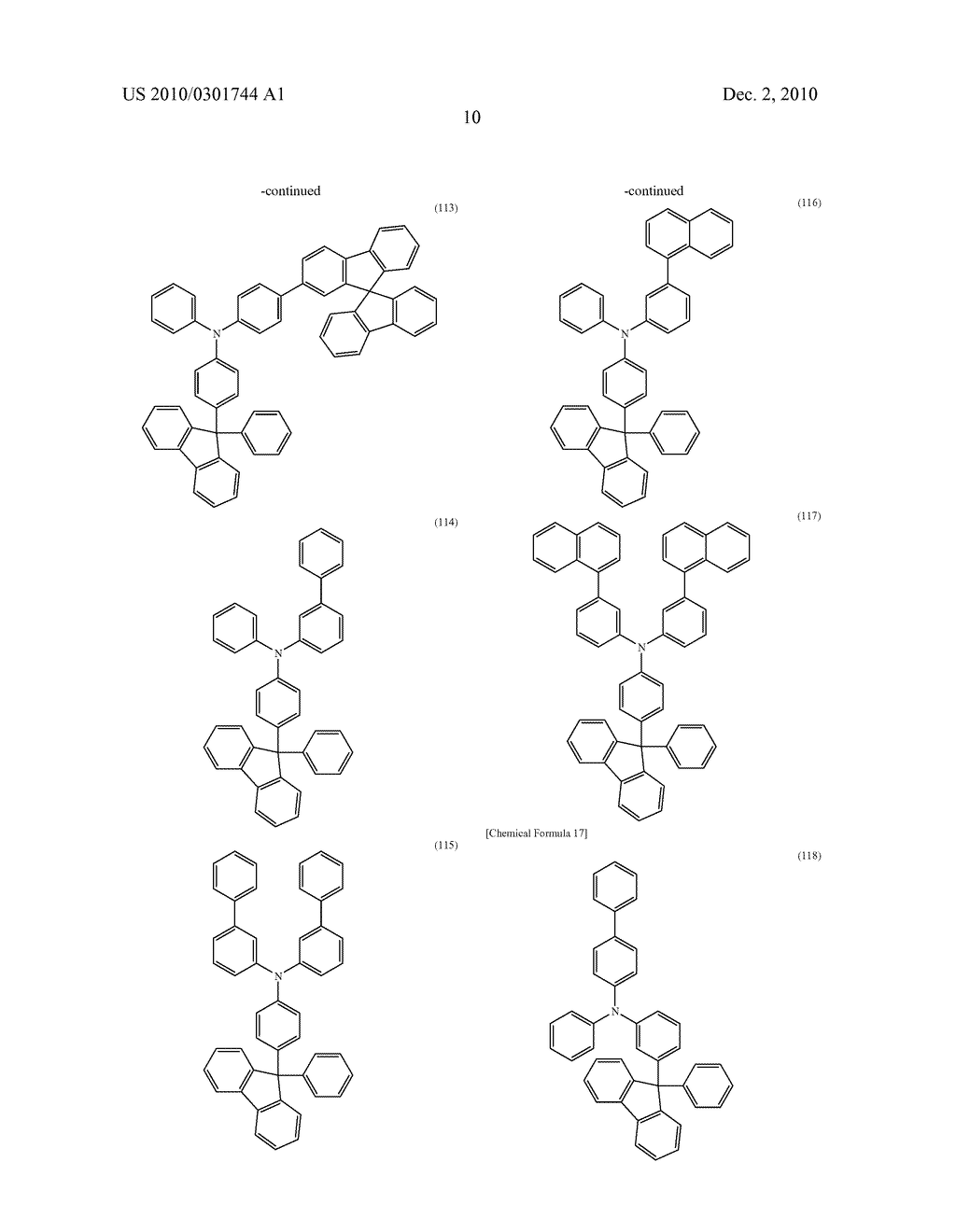 FLUORENE DERIVATIVE, LIGHT-EMITTING ELEMENT, LIGHT-EMITTING DEVICE, ELECTRONIC DEVICE, AND LIGHTING DEVICE - diagram, schematic, and image 52