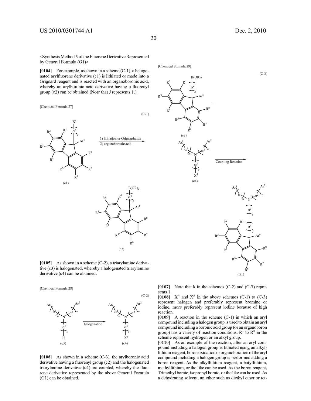 FLUORENE DERIVATIVE, LIGHT-EMITTING ELEMENT, LIGHT-EMITTING DEVICE, ELECTRONIC DEVICE, AND LIGHTING DEVICE - diagram, schematic, and image 62