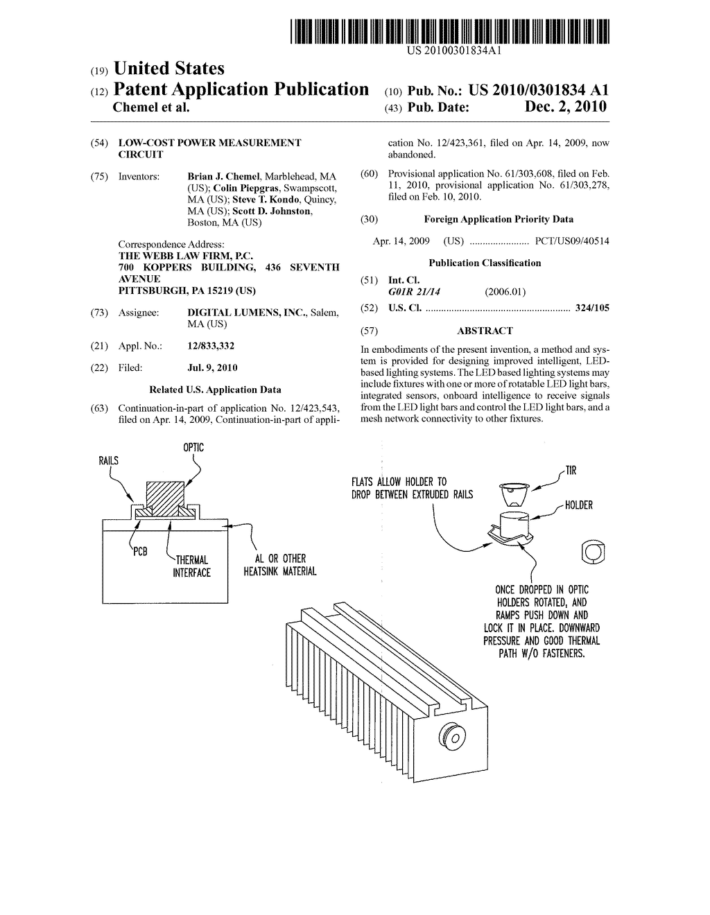 Low-Cost Power Measurement Circuit - diagram, schematic, and image 01