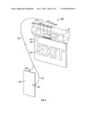 INTELLIGENT EXIT SIGN diagram and image