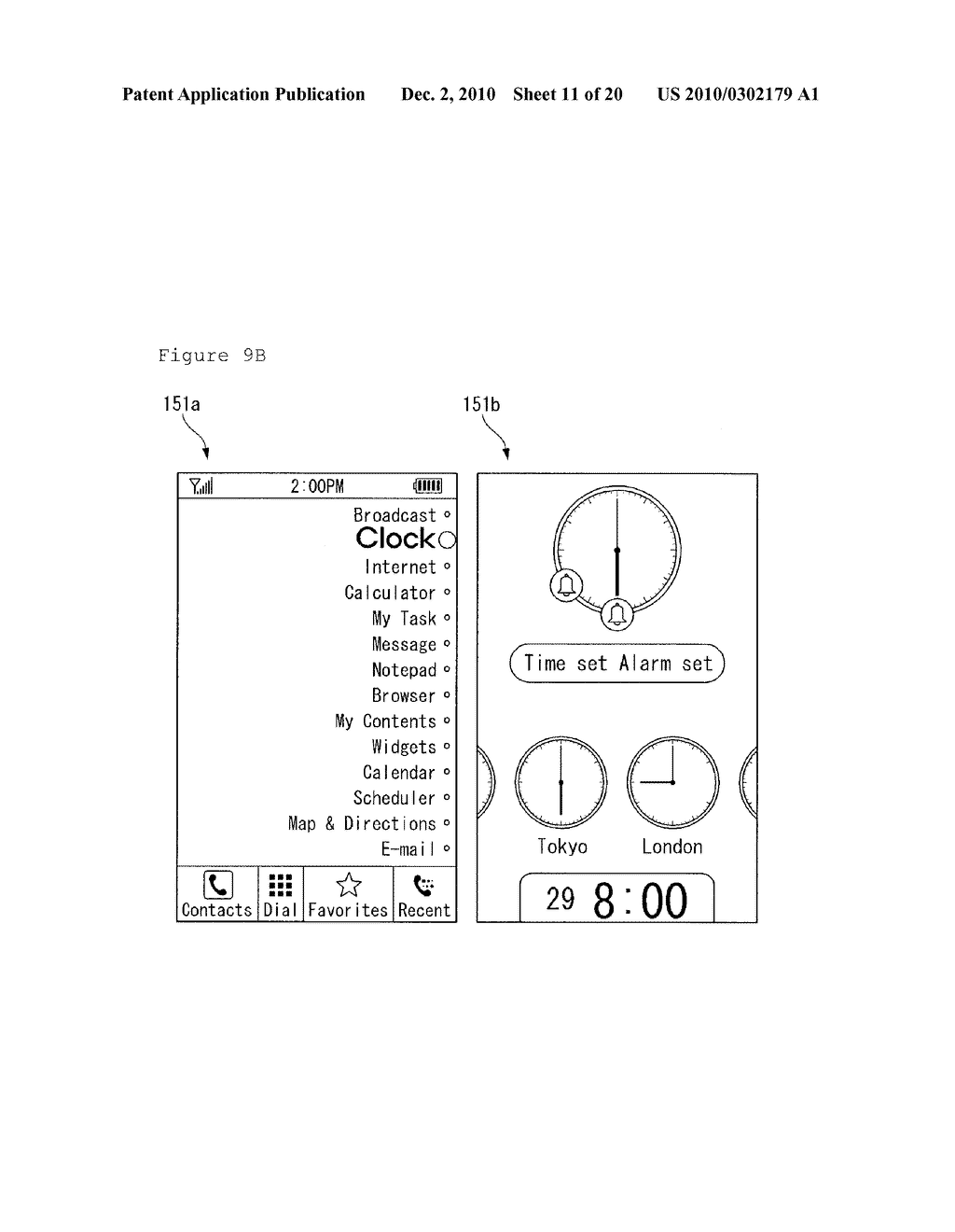 MOBILE TERMINAL AND METHOD FOR DISPLAYING INFORMATION - diagram, schematic, and image 12