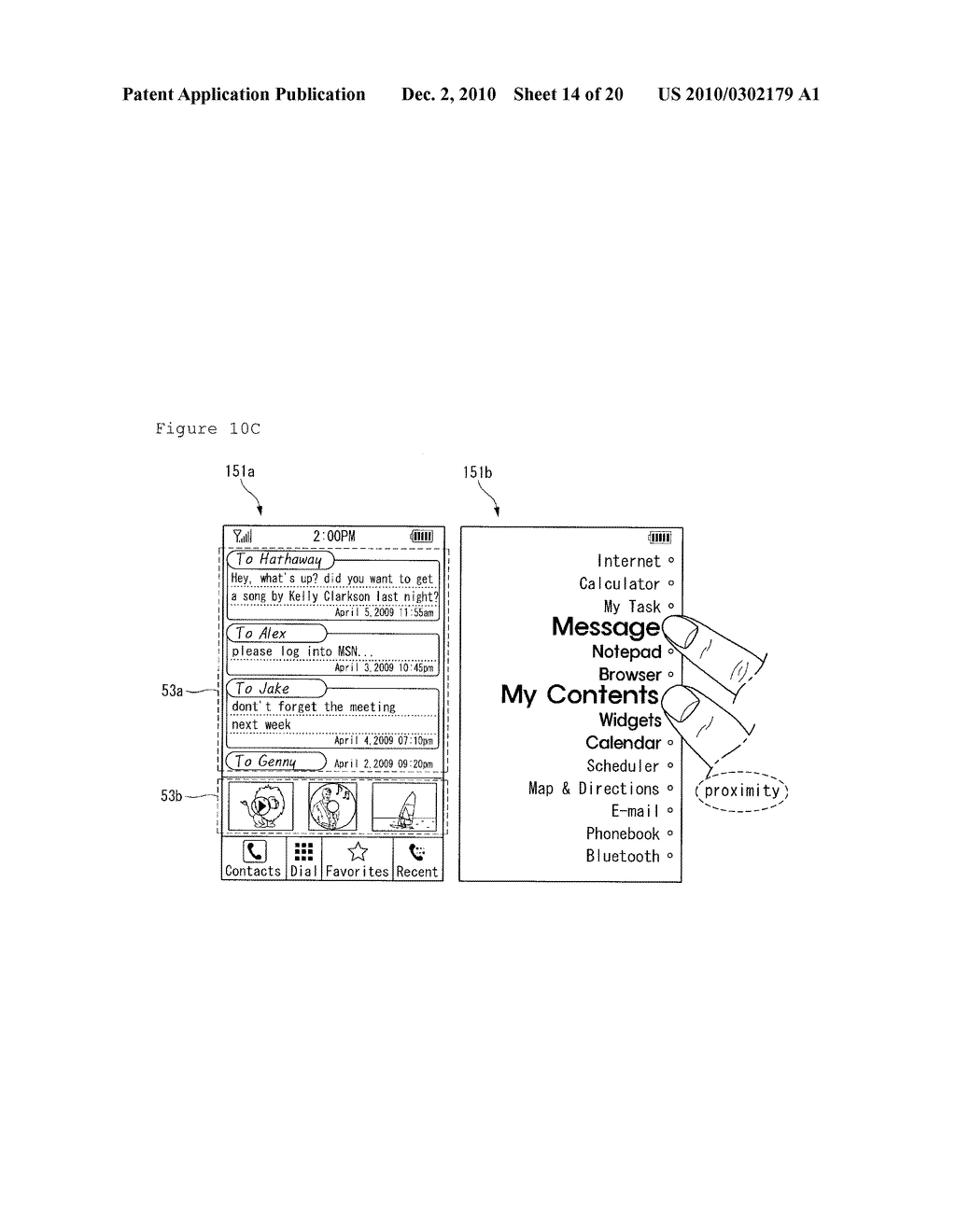 MOBILE TERMINAL AND METHOD FOR DISPLAYING INFORMATION - diagram, schematic, and image 15