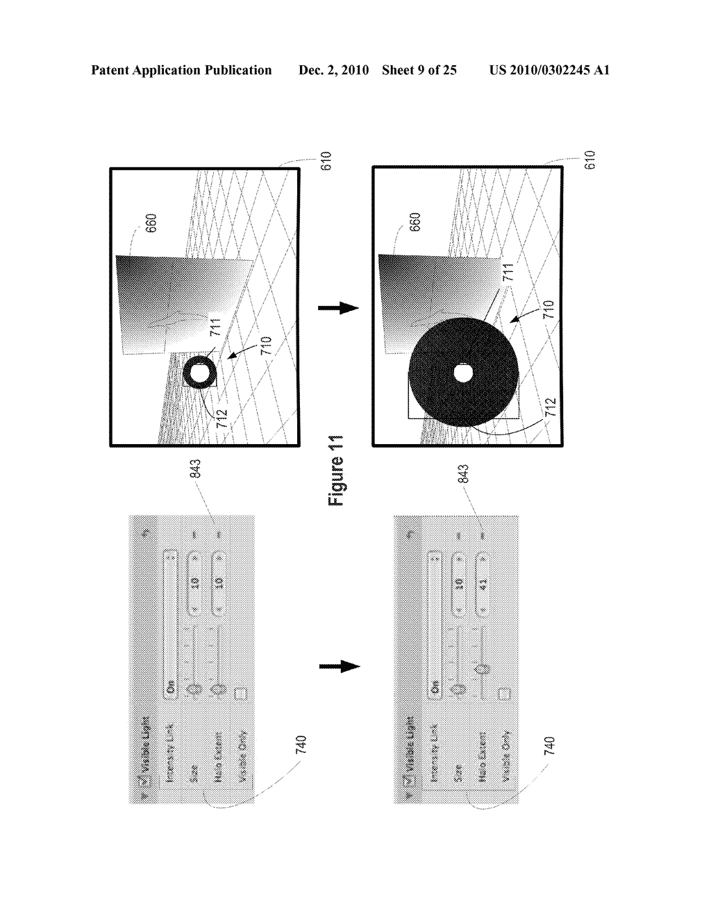 PROVIDING INTERACTIVE LIGHT CONTROLS IN A THREE-DIMENSIONAL COMPOSITING APPLICATION - diagram, schematic, and image 10